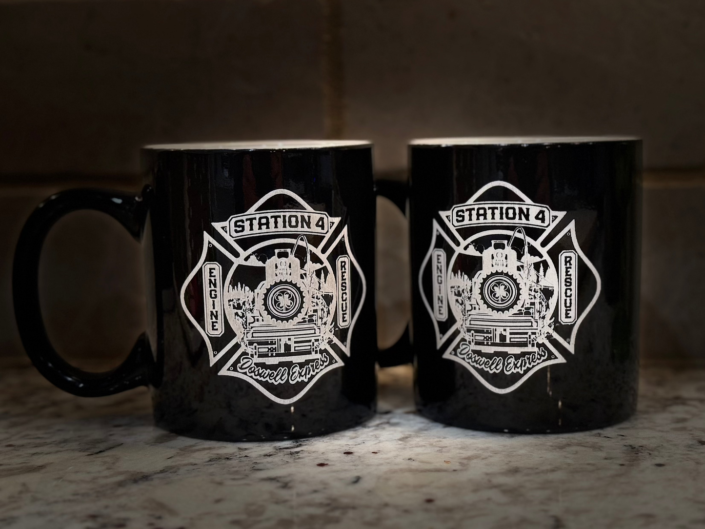 Custom Engraved Coffee Mug - 11 oz.