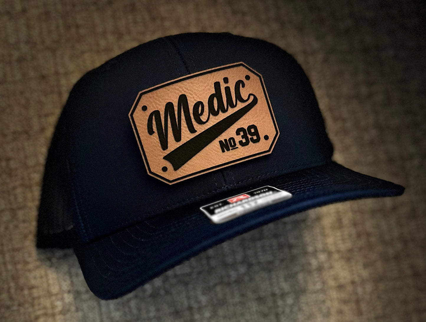 Cursive Passport - Richardson 112 Snapback - Center of the Universe Woodworking & Engraving