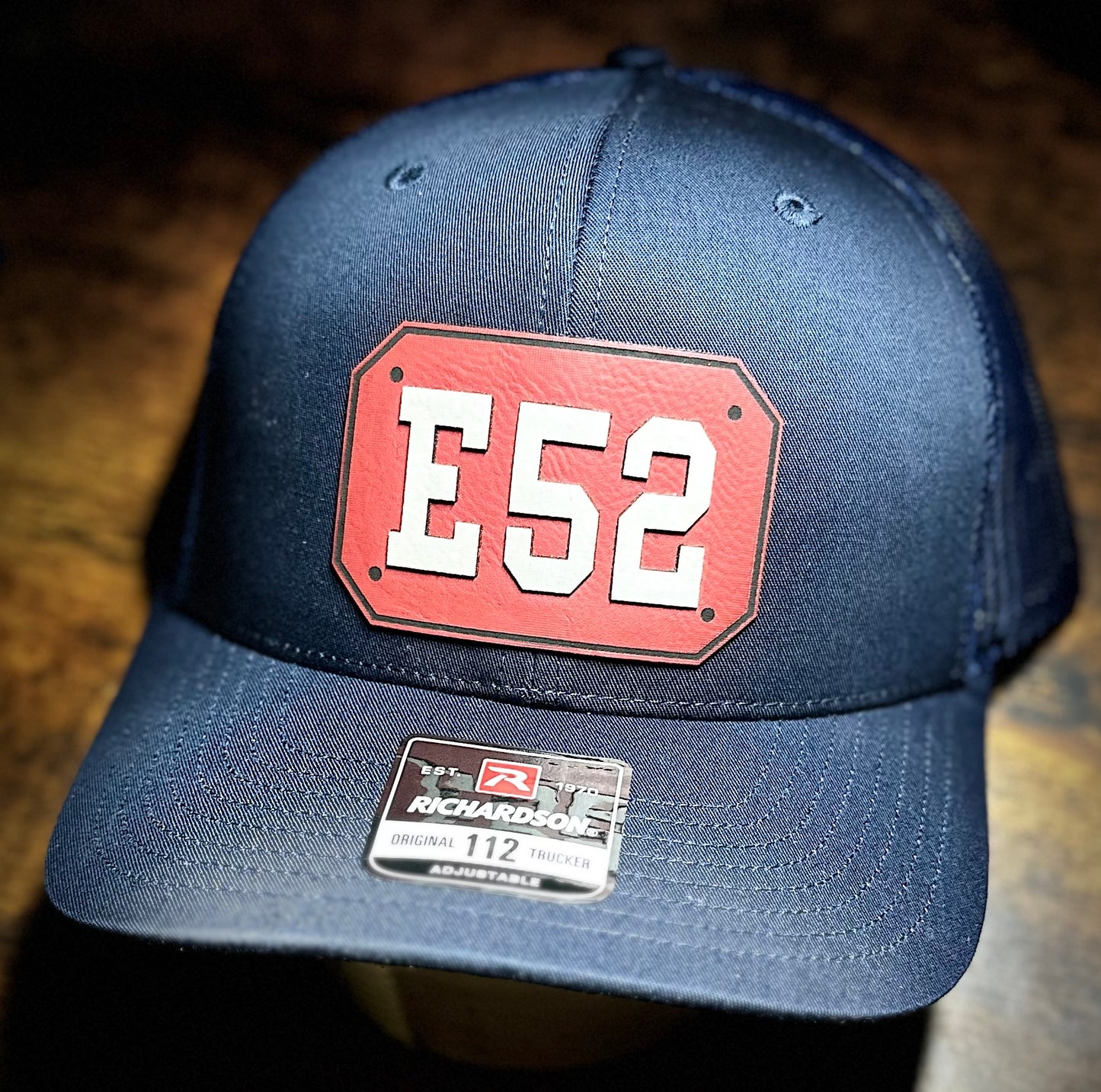 3D Fire Department Unit Hat - Richardson 112 Snapback - Center of the Universe Woodworking & Engraving