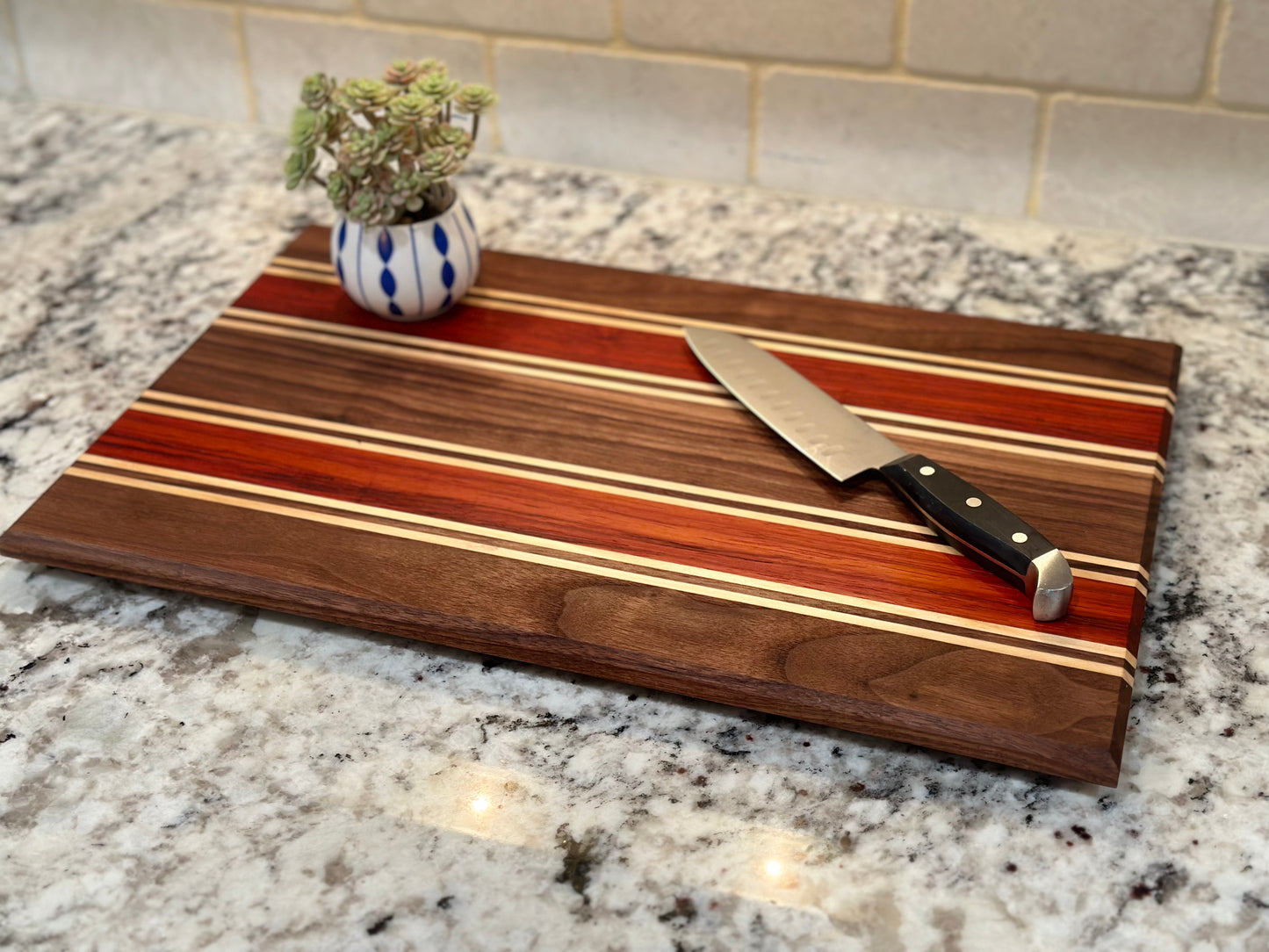 ShopDovetail  Round Exotic Wood Cutting Boards