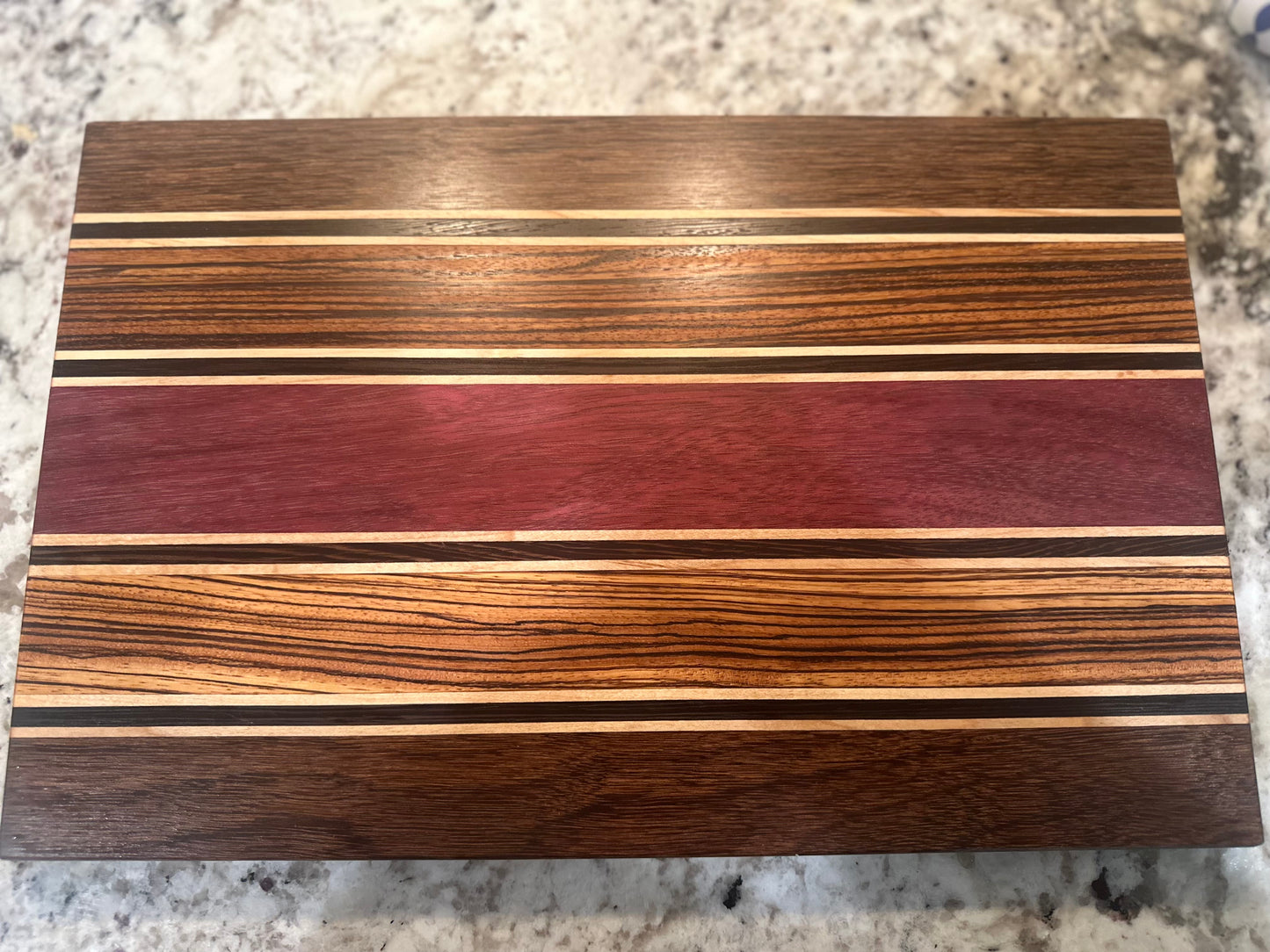 Amish Exotic Cutting Board - 12 or 18 in Rainbow of Colors