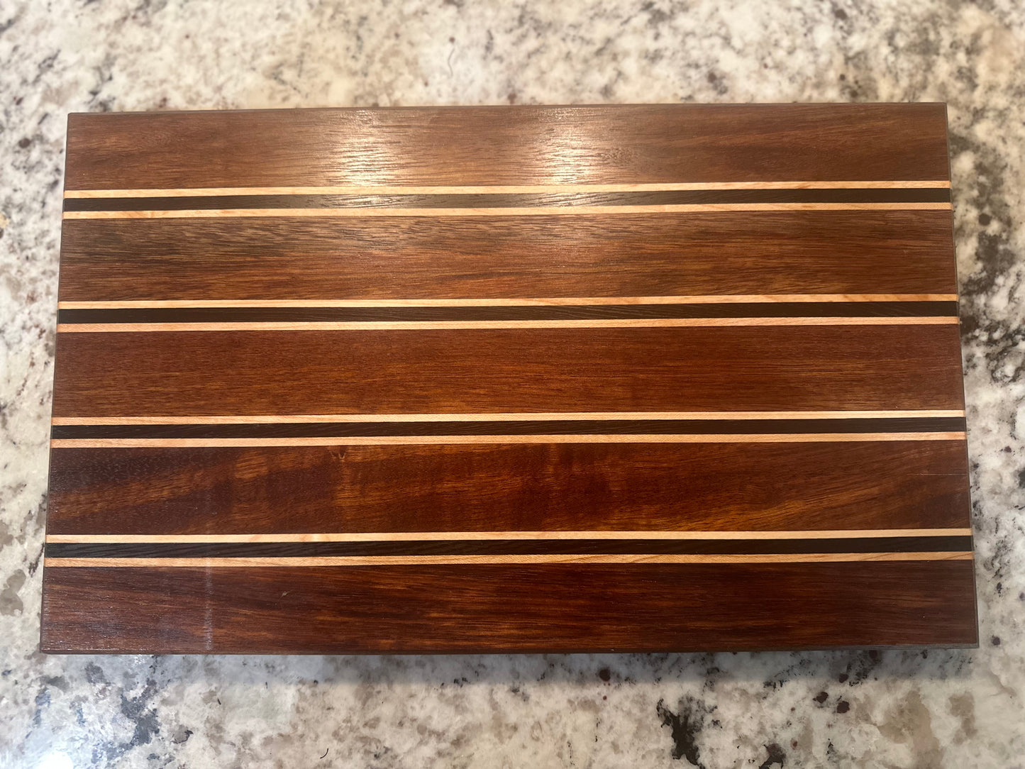 16" x 9 1/2"  Exotic Wood Cutting Board / Serving Board