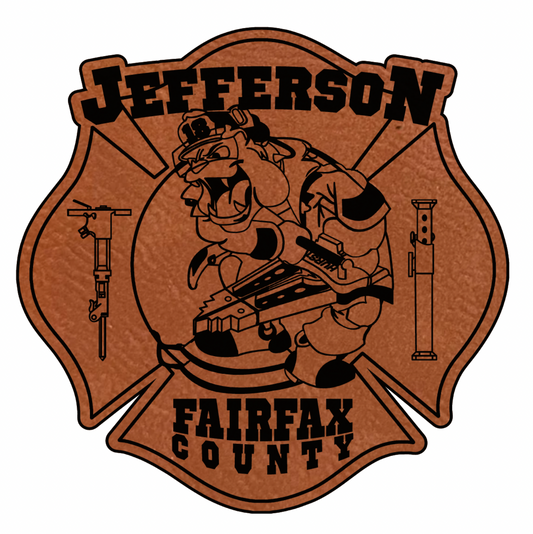 Fairfax County - Station 18 Leather Patch