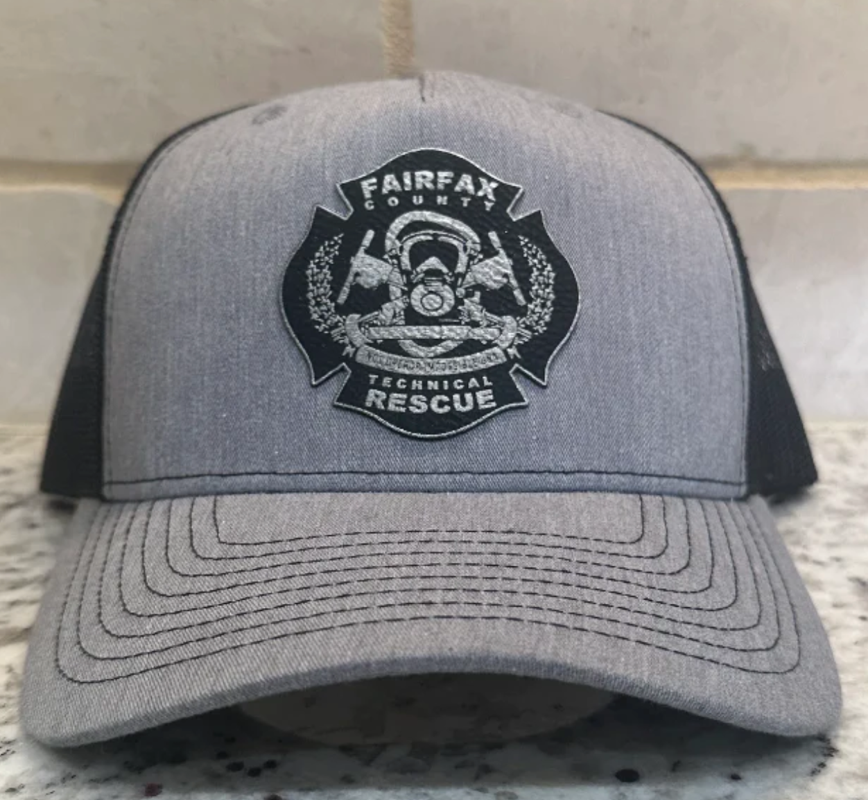 Fairfax County - Technical Rescue Leather Patch