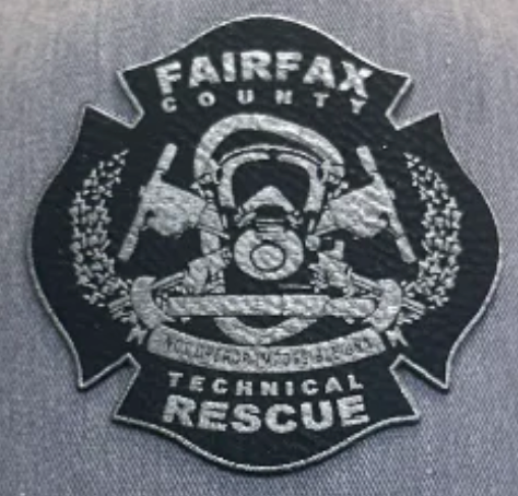 Fairfax County - Technical Rescue Leather Patch