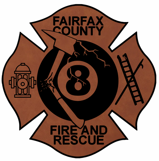 Fairfax County - Station 8 Leather Patch